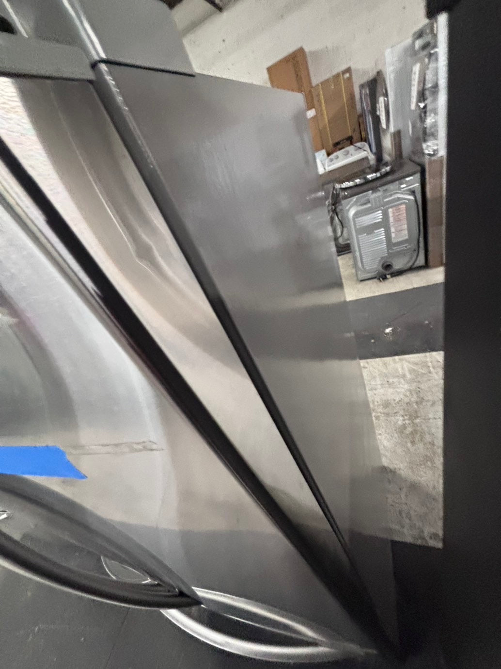 >special 🔥Used good  condition used-Refurbished LG 36”x69h x 291/2 depth  refrigerator stainless steel w/ice & water dispenser 36 “ #RFLG44CB