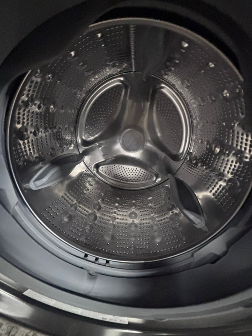 >*LG washer & dryer set electric 220v front load stackable or side by side - sensor dry in gray  #WGDS42BSET