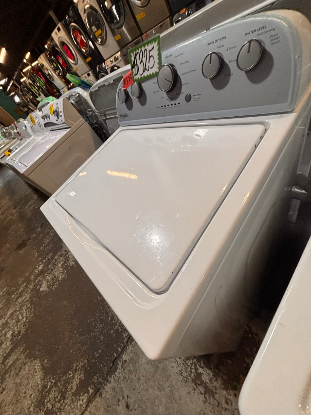 }}Whirlpool  Top load washing machine w agitator 27" in good condition,working 💯 with warranty ! used-Refurbished #AWT14TB