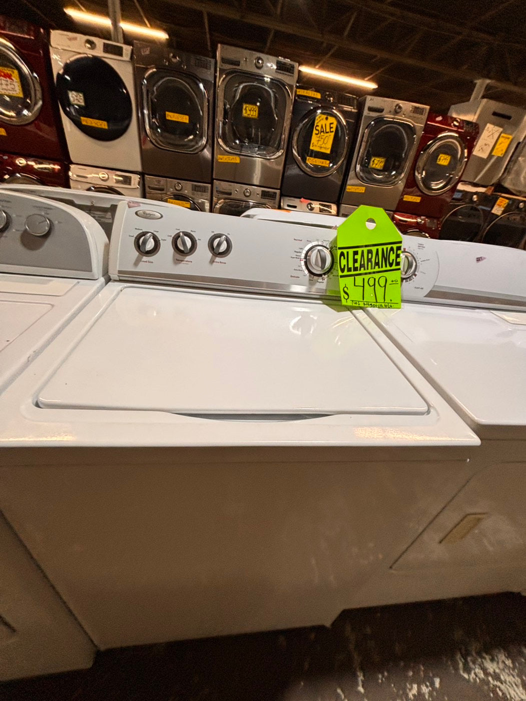 >*whirlpool top load washer  & electric dryer 220v  set top load side by side #TLW8TYB