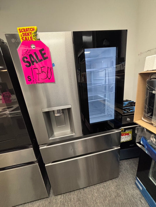 >special🎈LG New open box 📦 Refrigerator instaview with ice maker & water dispenser - Stainless Steel  #RZ33USL