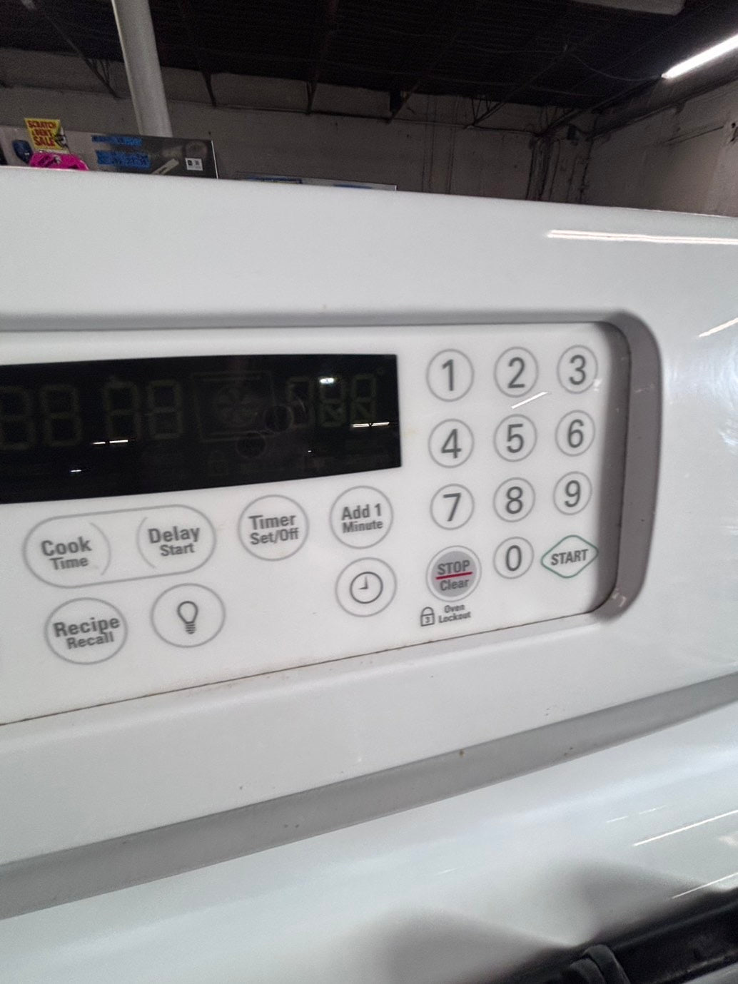 >kenmore Gas range 5 burner convection oven , bake broil Hi/Lo self clean in  white used-Refurbished 30” #KG3PRB