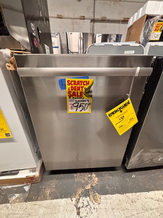 >Bosch  800 Series 24 in. Stainless Steel Top Control Tall Tub Bar Handle 42 dBA Dishwasher with Stainless Steel Tub Stock number #BCDF33B