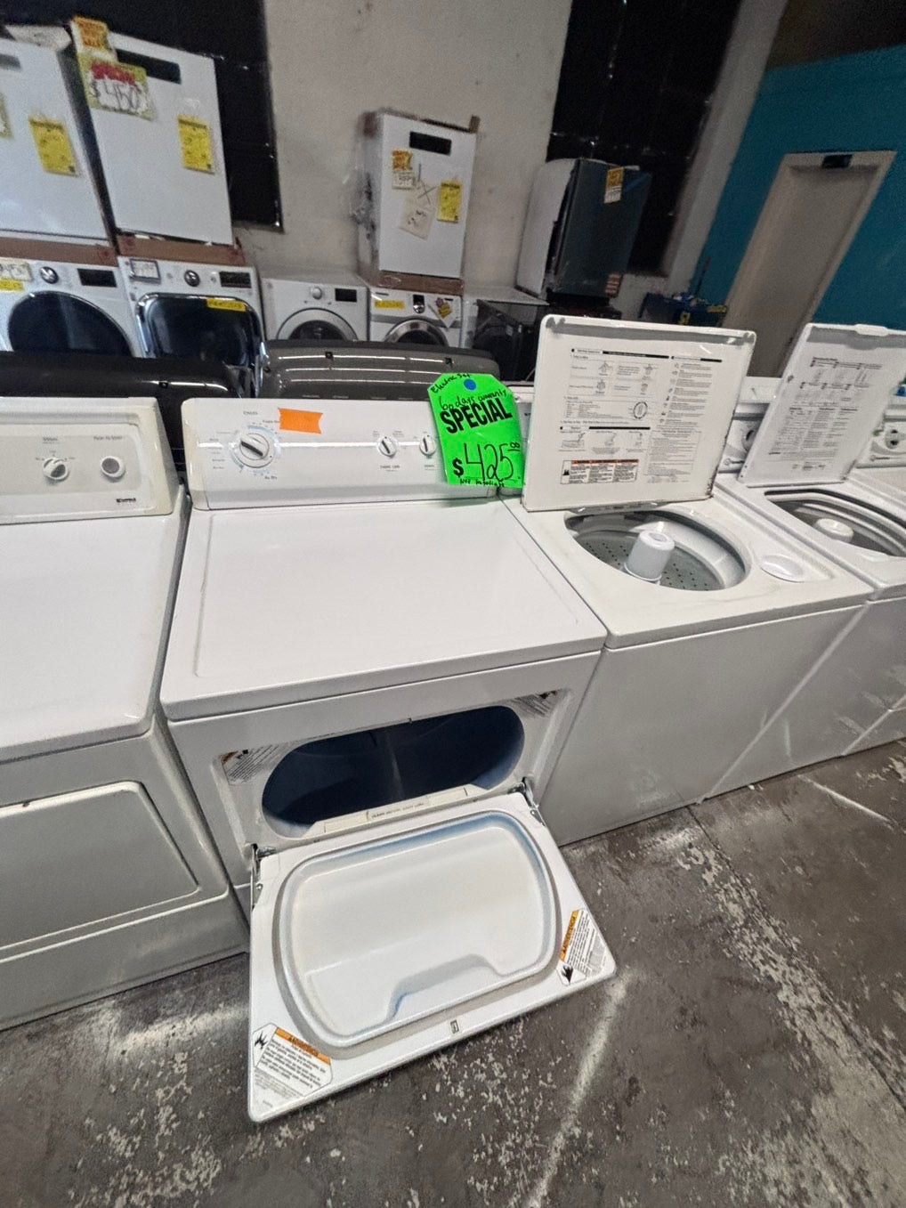 }sale 🔥🔥KENKORE  top load washer with agitator & electric dryer 220v  set   top load side by side working 💯  with warranty top load side by side #SKS61YB