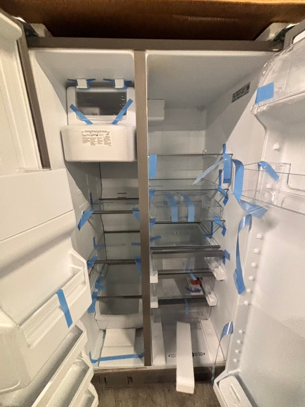 >newOpen Box 📦 | scratch & dent Whirlpool full size  36”in. Side-by-Side Refrigerator in Stainless Steel with iced maker & water dispenser #FWTT6B