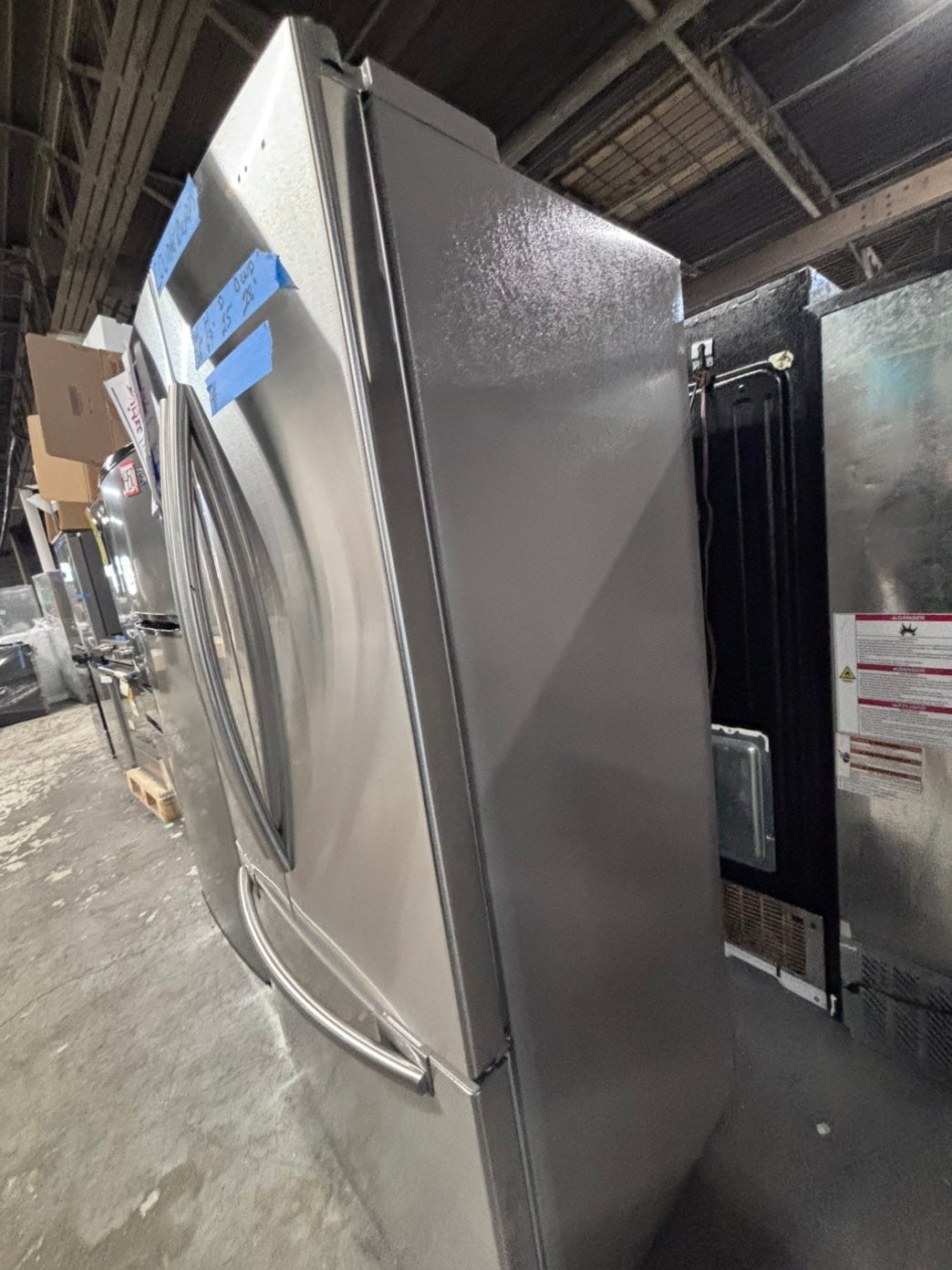 >>special🔥36” x69h x24”depth Samsung French door Refrigerator counter depth stainless steel w/ ice water dispenser great condition 36" used-refurbished #KSBS24B