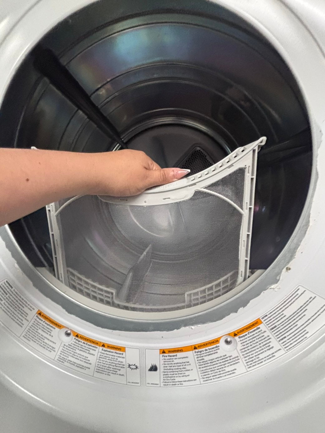 >*LG washer & dryer set electric 220v front load stackable or side by side - sensor dry in white #WLS11D6B