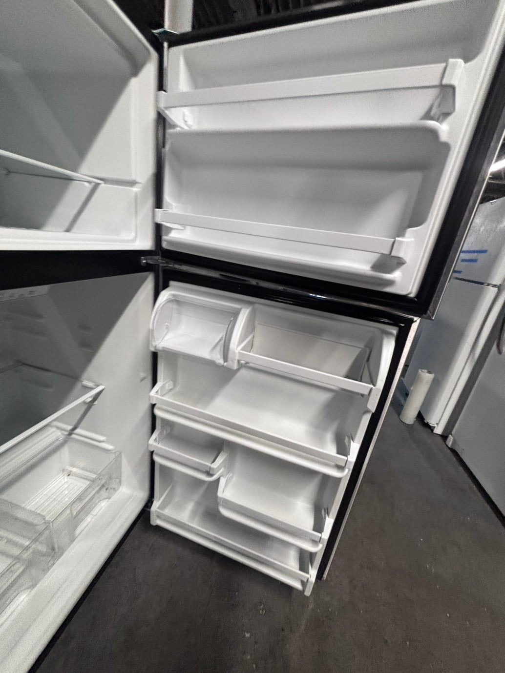 >*special🔥Whirlpool stainless steel top freezer refrigerator used-refurbished 30" #RFTY1BB