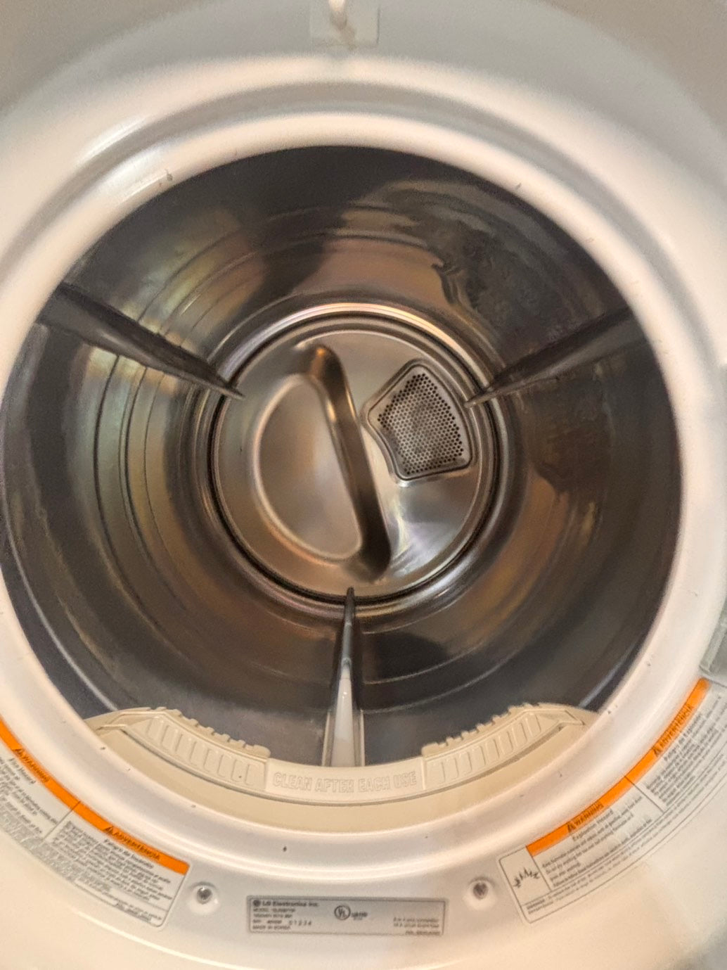 >* special🎉LG washer & dryer set electric 220v front load stackable or side by side - sensor dry in white  #WDAZ6SET