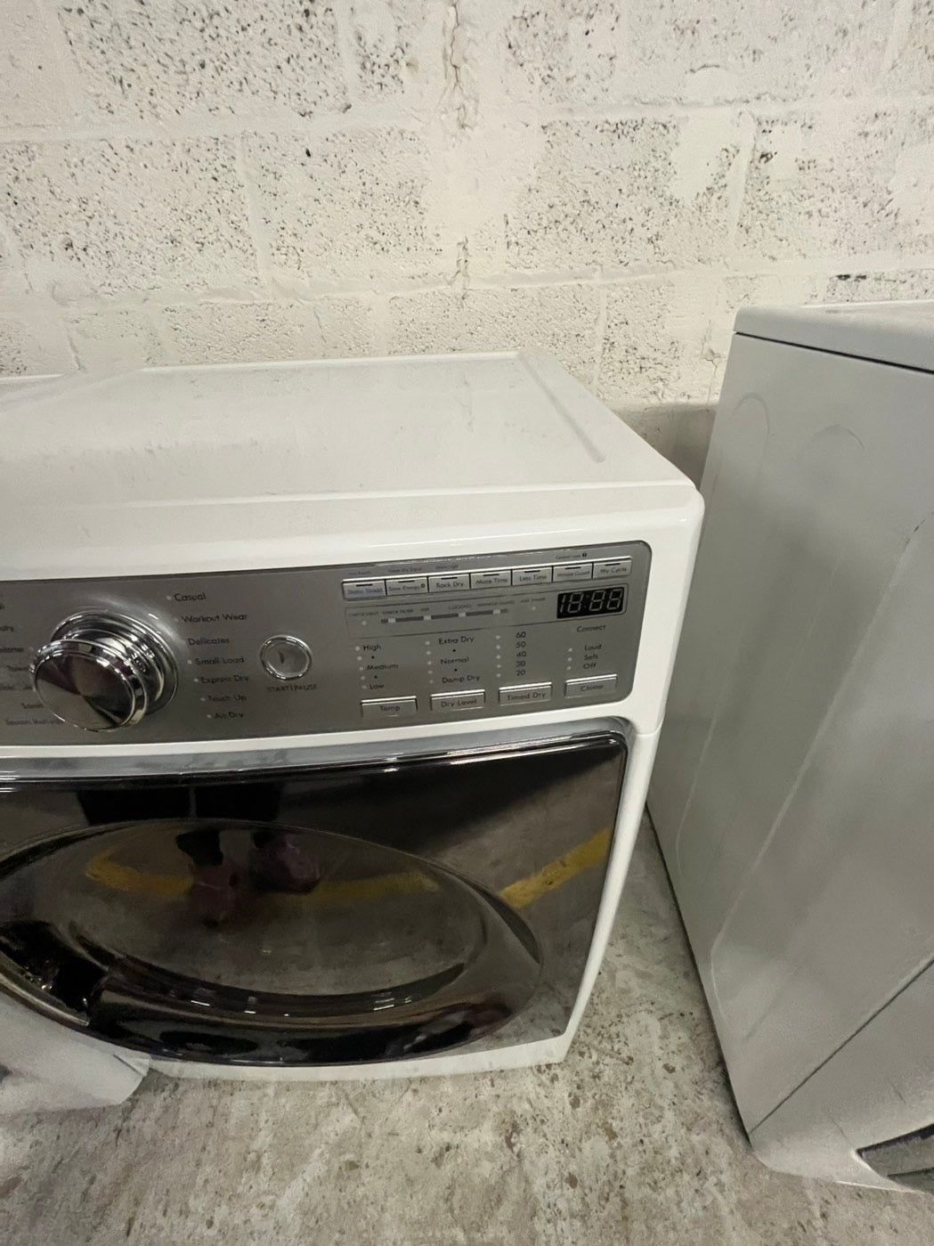 KENMORE front load washer and electric dryer set  stackable or side by side in white refurbished #KMFH23BB