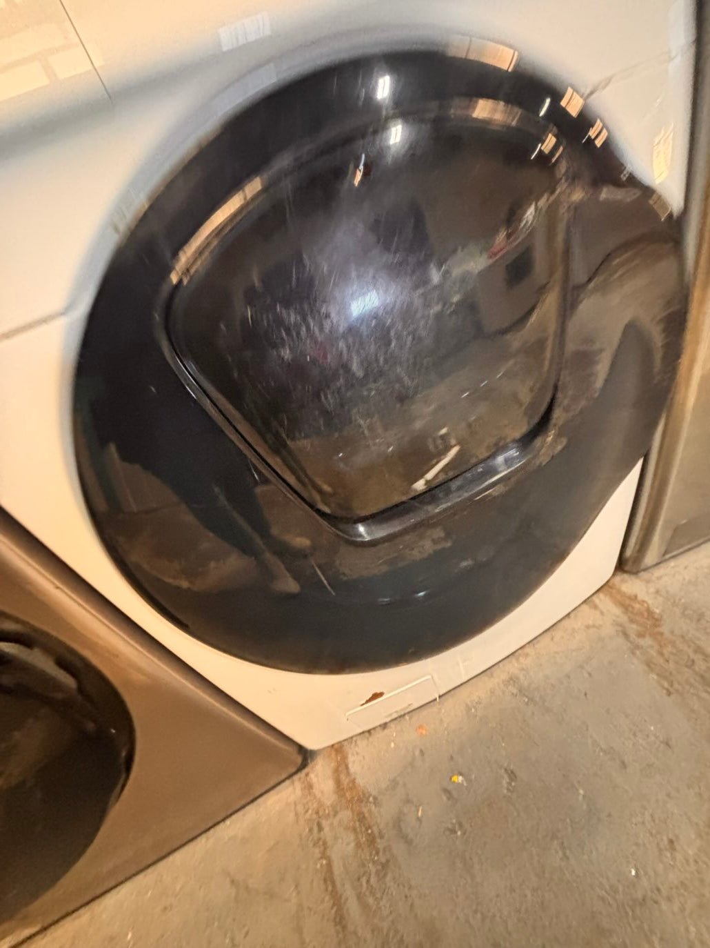 }}clearance 🔥🔥Samsung steam washer 4.5 cu ft & dryer 7.5 cu ft set electric steam 220v front load stackable or side by side - sensor dry white color   #WSH11SET