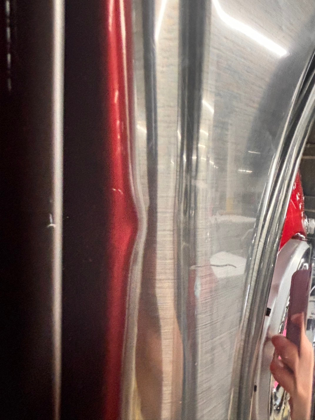 >special 🔥LG GAS  washer large capacity& dryer steam set front load stackable or side by side gray 27” in used-Refurbished #FWP33BSET