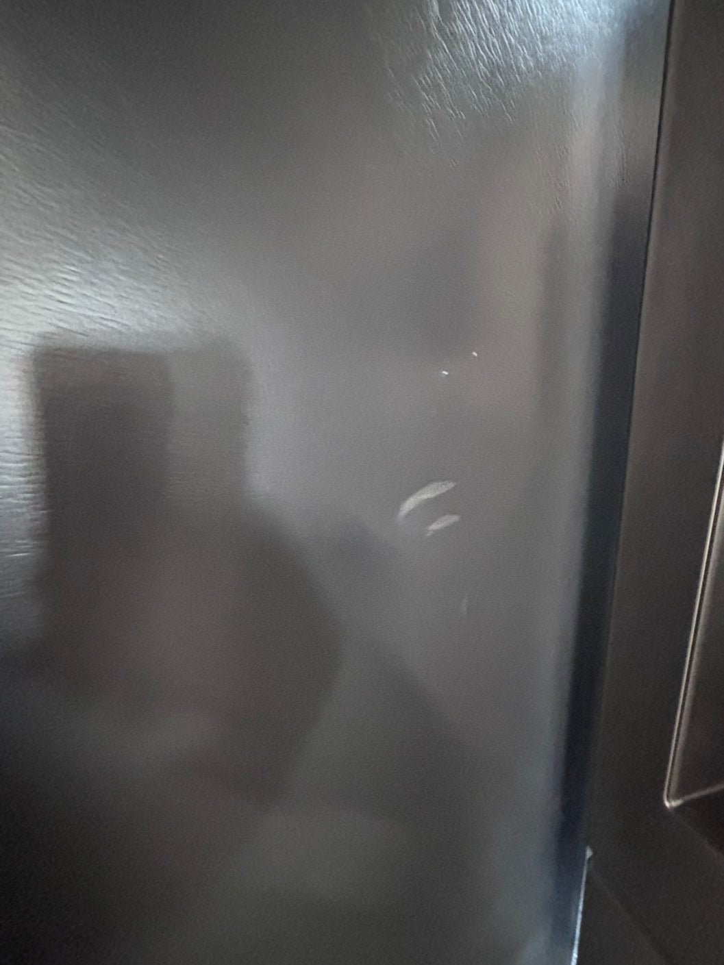 >*36” x 69h GE side by side Refrigerator and freezer stainless steel w/ice water dispenser 36” #AR29A3B