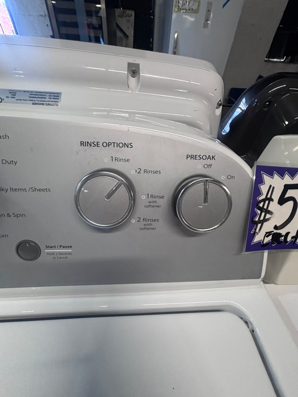 >>whirlpool top load washer large capacity with removable agitator  & electric dryer 220v mix & match set top load side by side #MTLQW5B