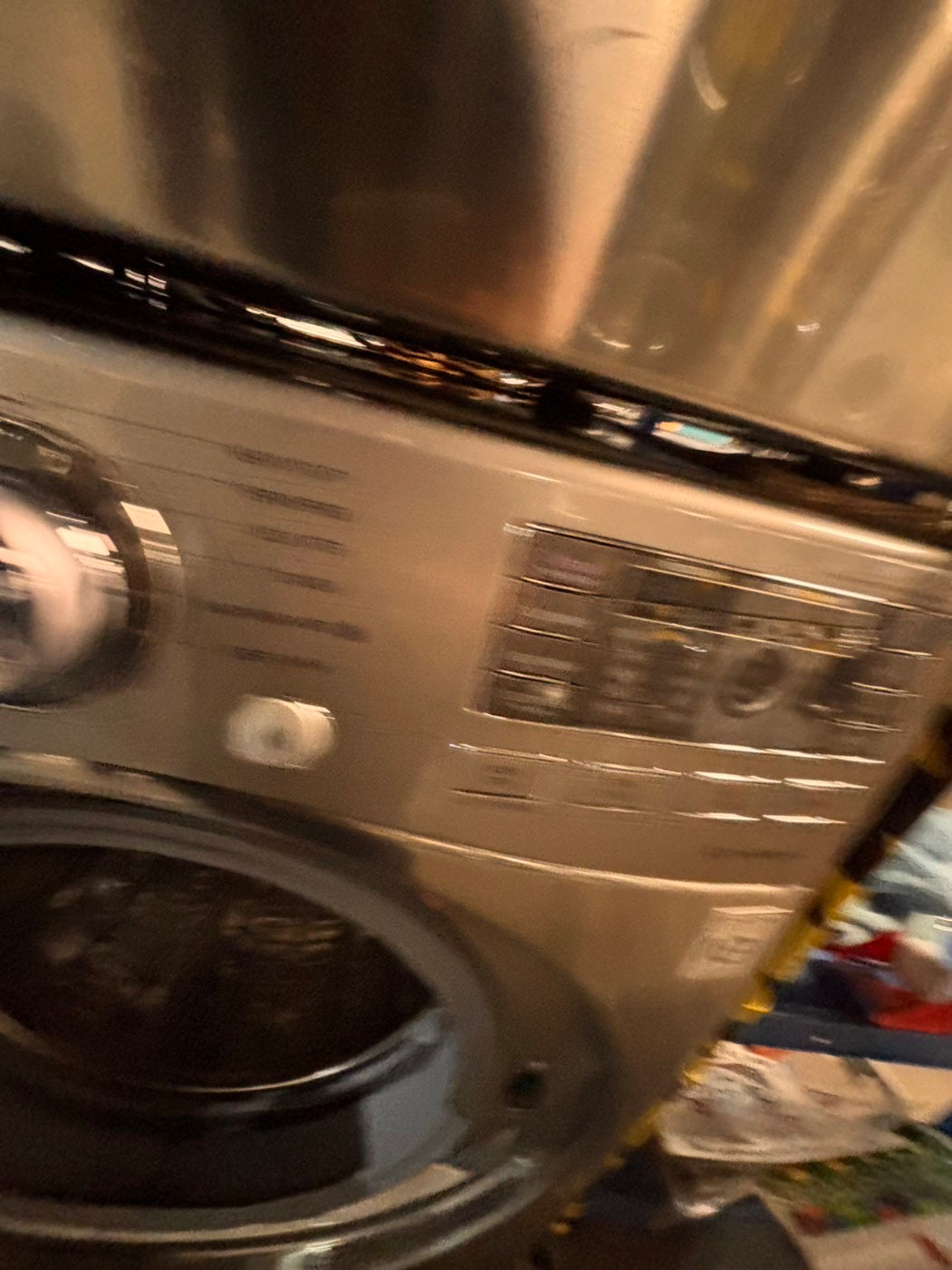 >*special🌟🔥 Used-great conditions refurbished LG steam washer 4.5cu ft & electric steam dryer 7.5 cu ft large capacity set electric 220v front load stackable or side by side - sensor dry He in silver-gray   #WDLGP1SET