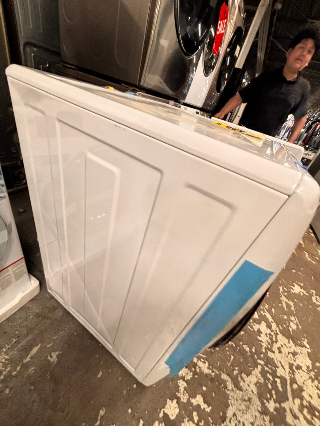 >*Electrolux front load washer& dryer set large capacity energy start , steam   new scratch and dent #FDD55XB