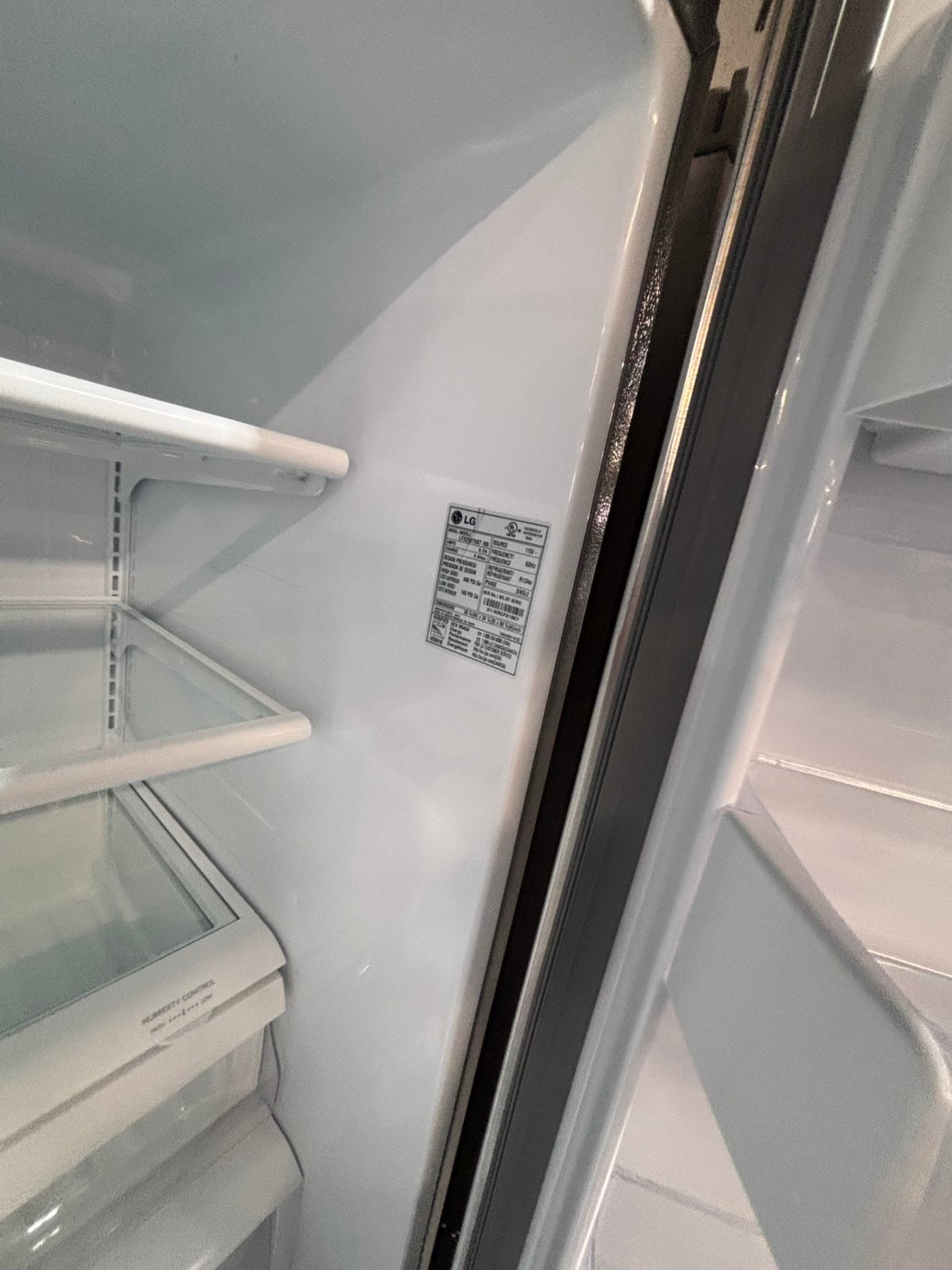 >special price 🙌LG 36” French Door Refrigerator  with ice maker & water dispenser ,used-refurbished #FDL50PSB