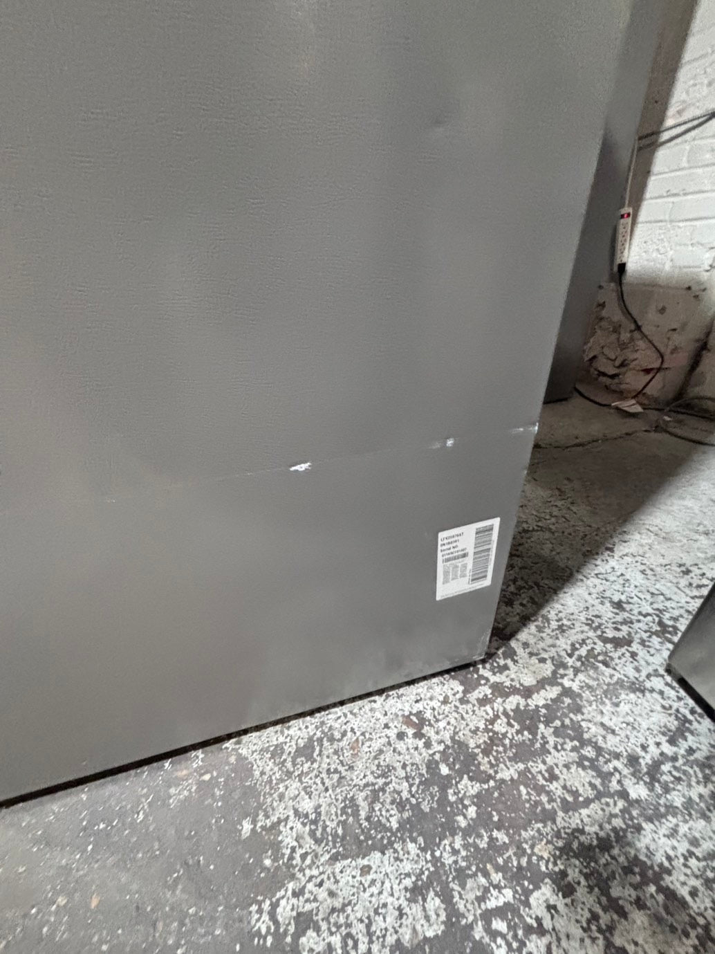 >special price 🙌LG 36” French Door Refrigerator  with ice maker & water dispenser ,used-refurbished #FDL50PSB