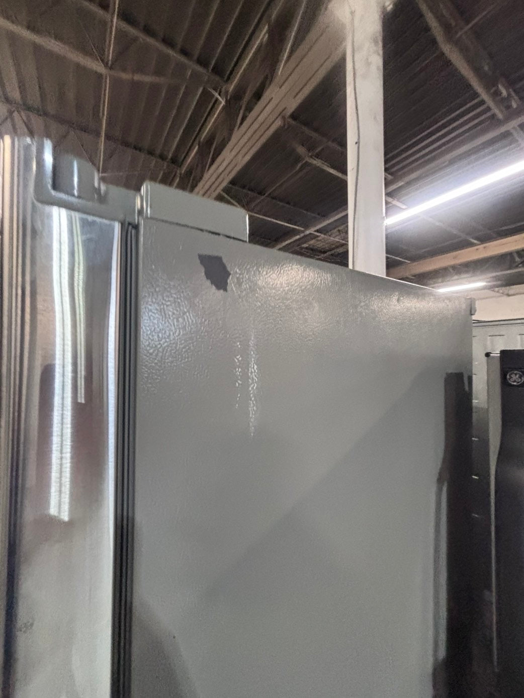 >>special price🔥Kenmore French door Refrigerator counter depth stainless steel w/ ice water dispenser great condition 36" used-refurbished #KMF1V4B