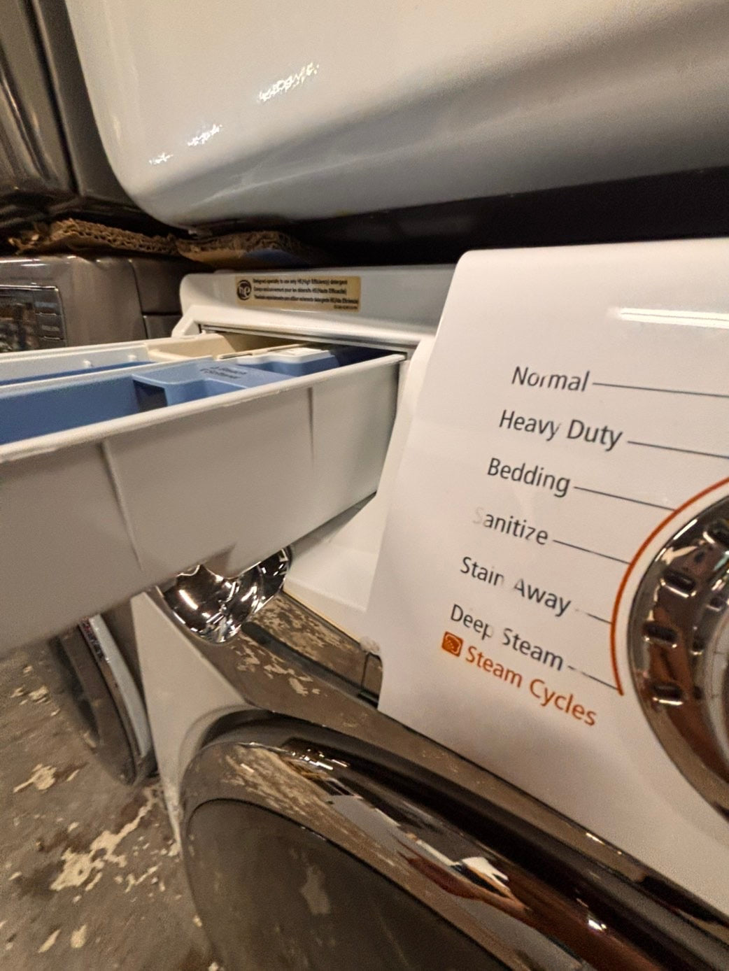 SALE🔥SAMSUNG front load washer large capacity & dryer set electric 220v front load stackable or side by side - in white #WS3RTSET
