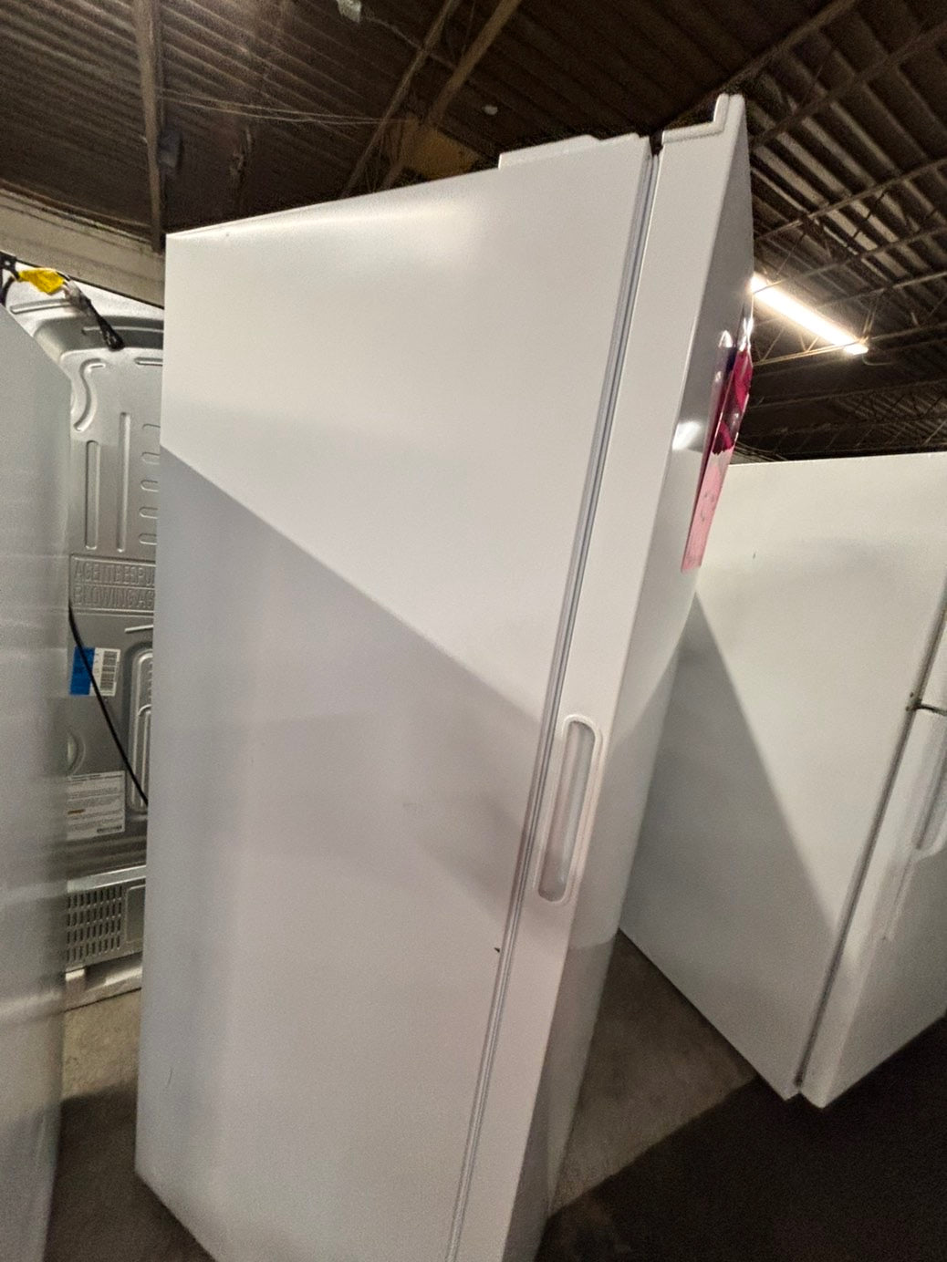 >Frigidaire up-right freezer white 16 cu.ft Refurbished-used #RF9ZXB