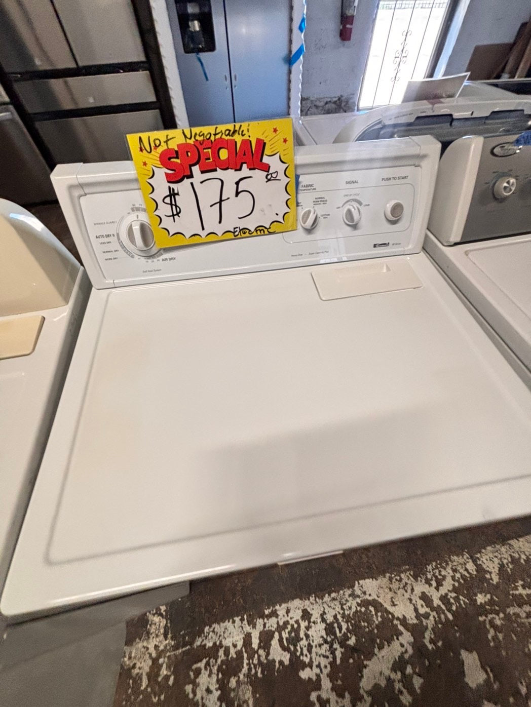 >Sale🔥 Kenmore 29” large capacity electric dryer 220v side by side used-refurbished #KDY4PWB