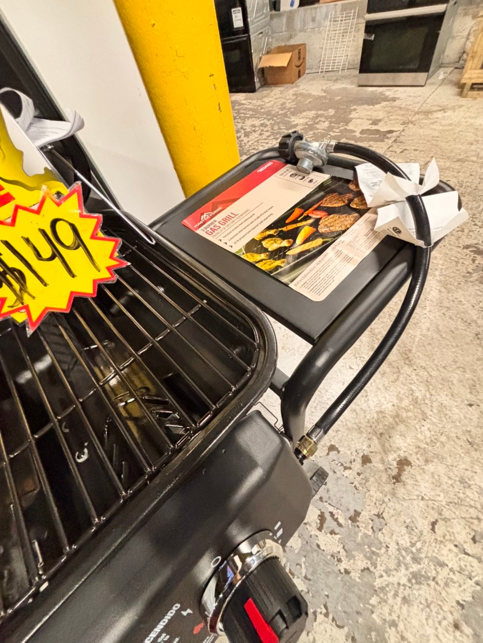 >New open box 📦 Master force gas grill ,Upgrade your outdoor cooking with this reliable propane gas grill, built for consistent performance and plenty of cooking space—perfect for cookouts, family gatherings, and everyday grilling.    #GGH33B
