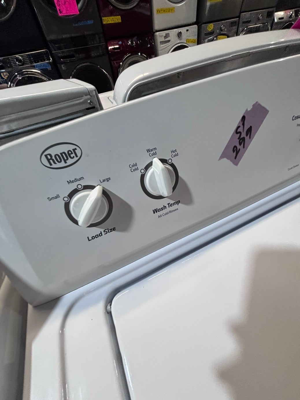 >*sale🔥Roper top load washer  & electric dryer 220v  set top load side by side #SPR2T1B