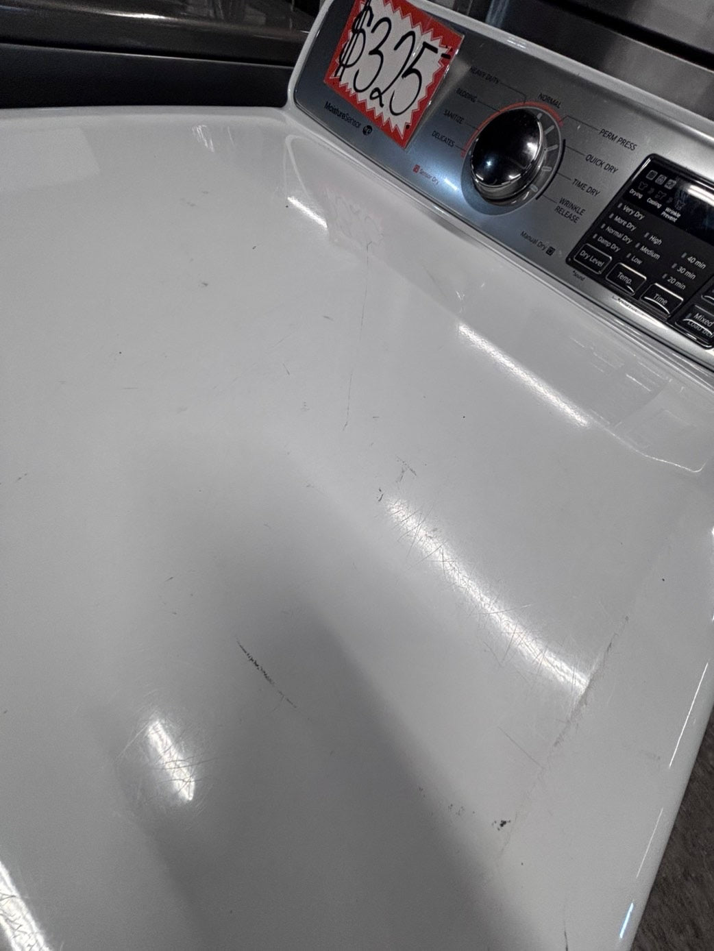>*Samsung side x side extra large capacity electric 220v dryer   27” used -Refurbished #SSAG65B