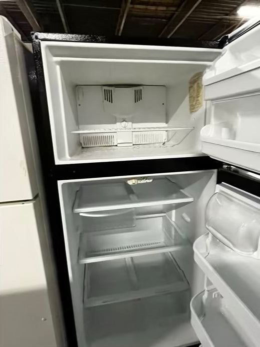 🎄 Holiday Sale 🎁 Frigidaire top freezer refrigerator stainless steel  used refurbished 30” #RF975334B