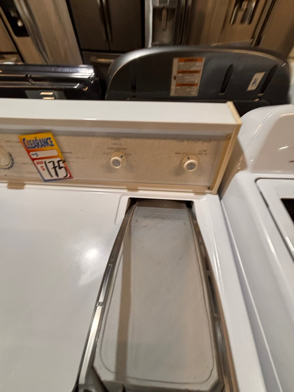 }SALE🎈Kenmore  29” extra large capacity side x side large capacity electric 220v dryer  in white 29”Refurbished #KDEX81B