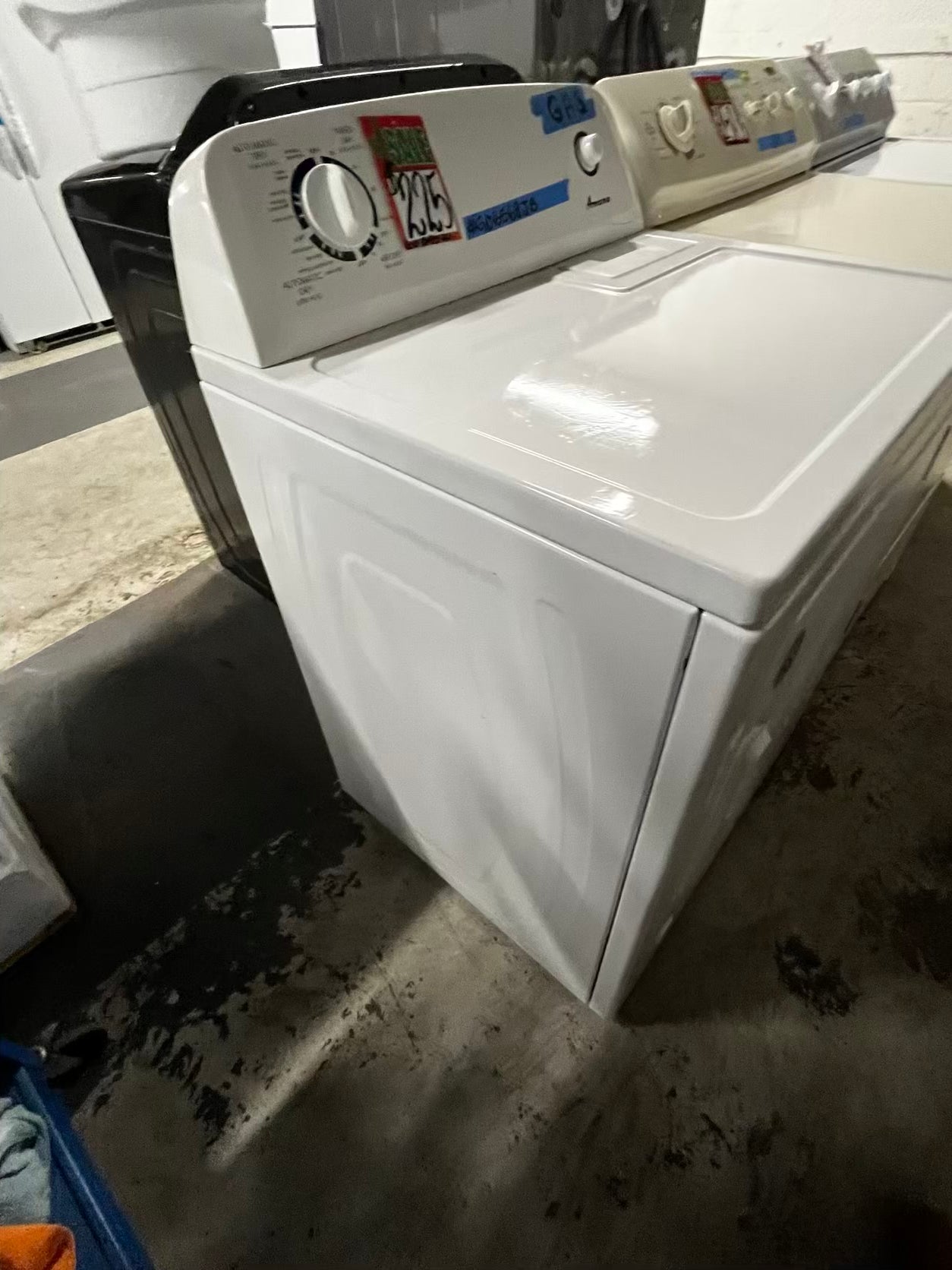 🎄Holiday Sale 🎁 Amana side x side GAS dryer large capacity 29" Refurbished #GD6568JB