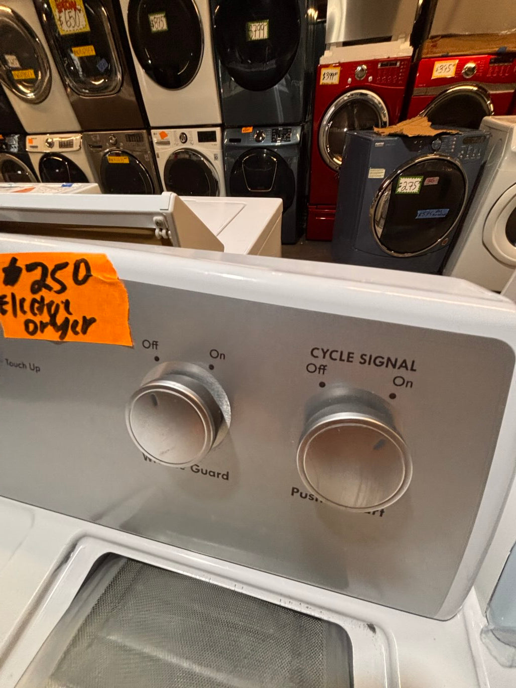 }Kenmore  29” extra large capacity side x side large capacity electric 220v dryer  in white 29”Refurbished #KEDK11B