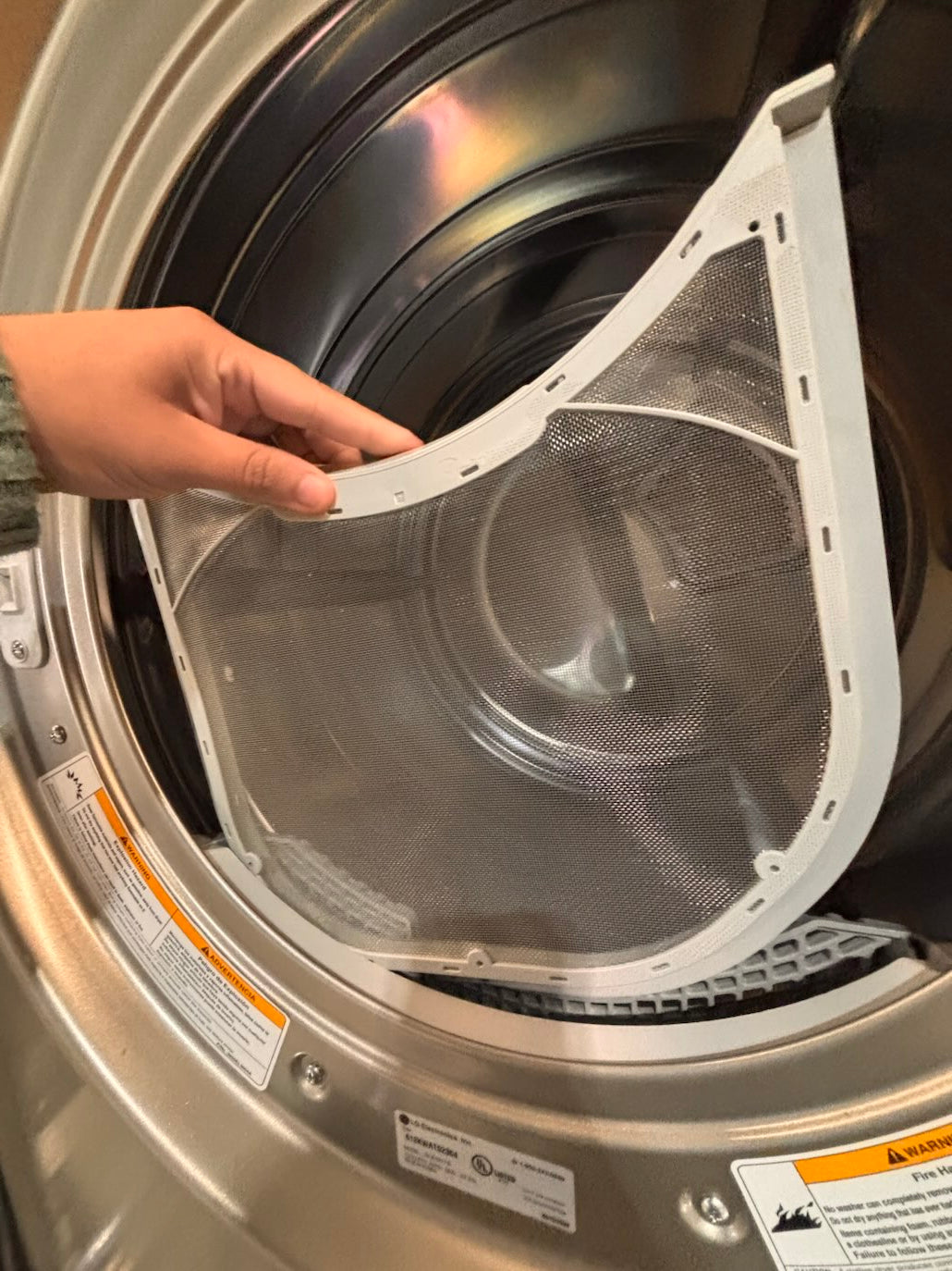 } } special🔥LG washer & dryer set large capacity,electric 220v front load stackable or side by side - sensor dry , working 💯 with warranty ! in silver-gray color used,refurbished #LGGY14SET