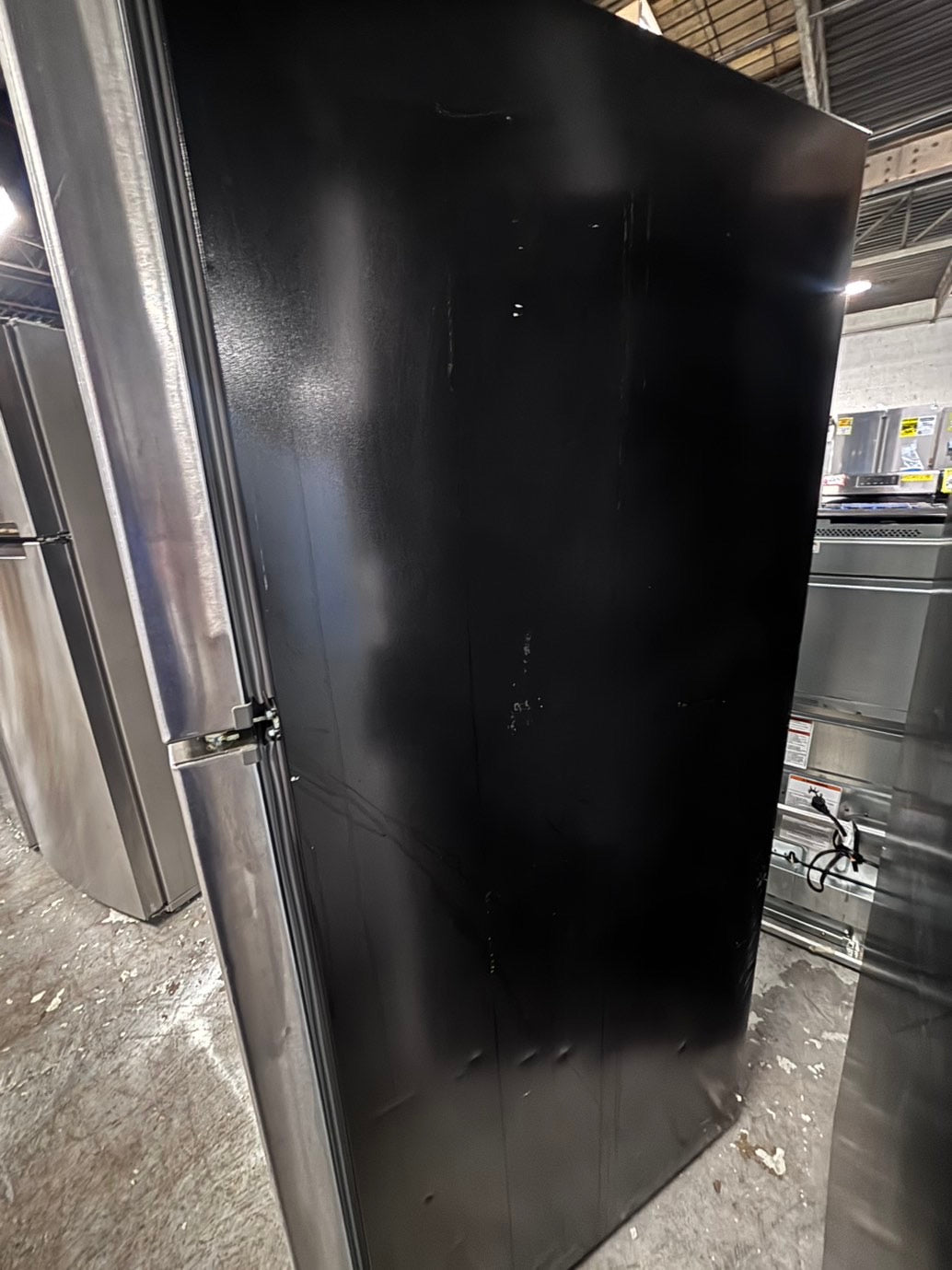 >*Whirlpool stainless steel top freezer refrigerator used-refurbished 30" #RPP4SB