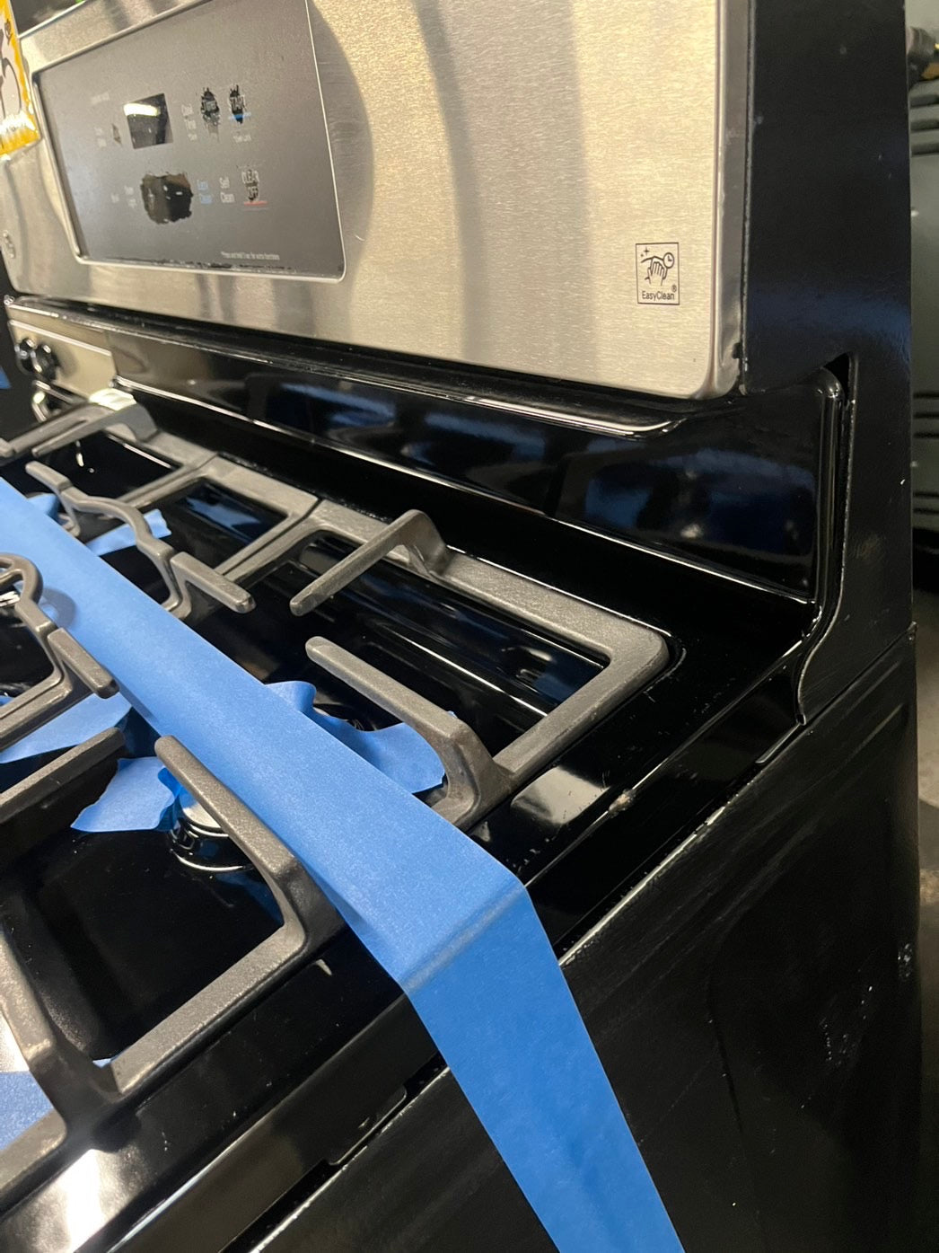 = LG convection oven Gas range 5 burner stainless steel bake broil  -used-Refurbished 30” #GR567B