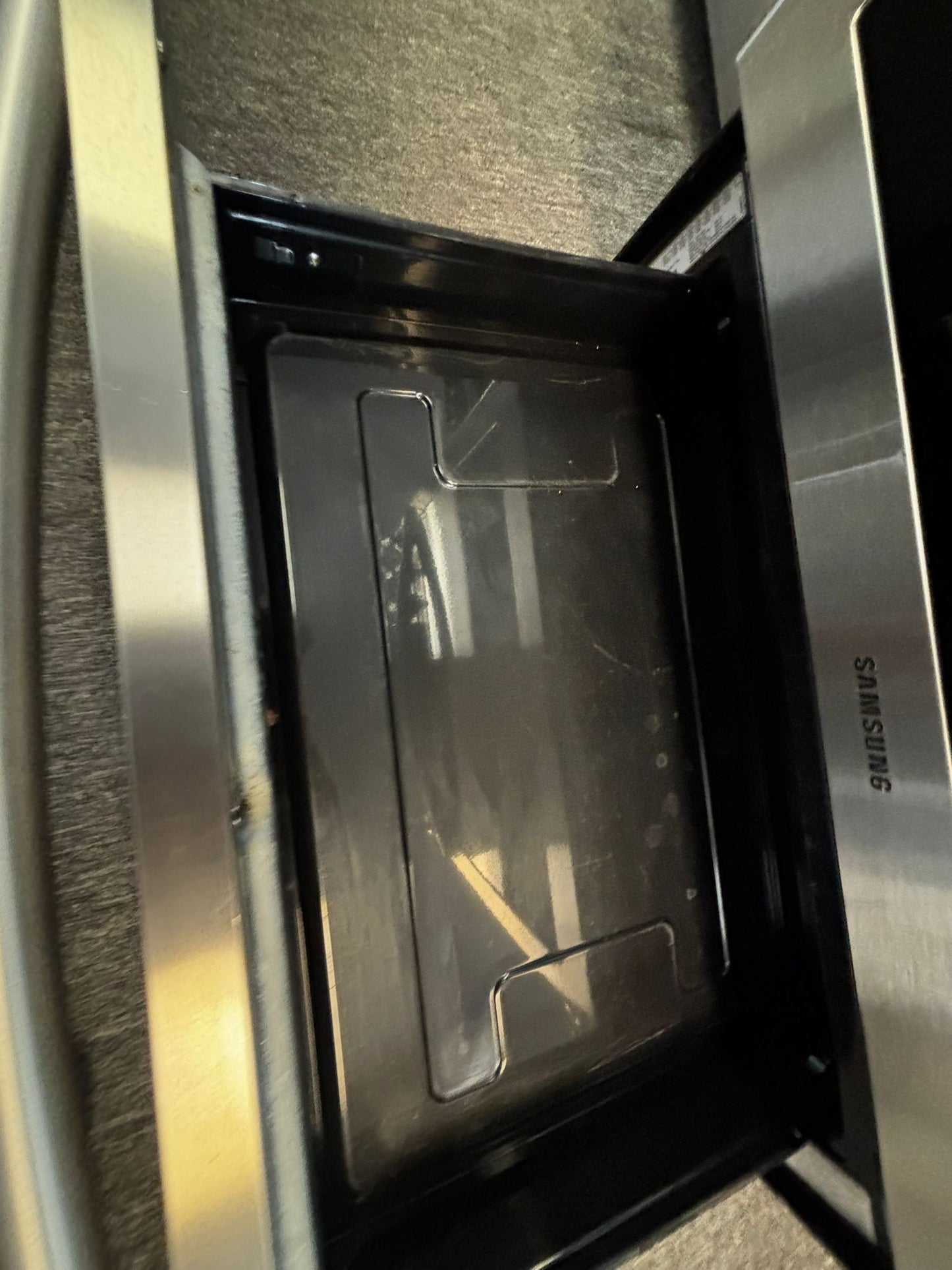 Samsung Gas range 5 burner slide in convection bake roast broil self clean Refurbished 30" item #GR263JL