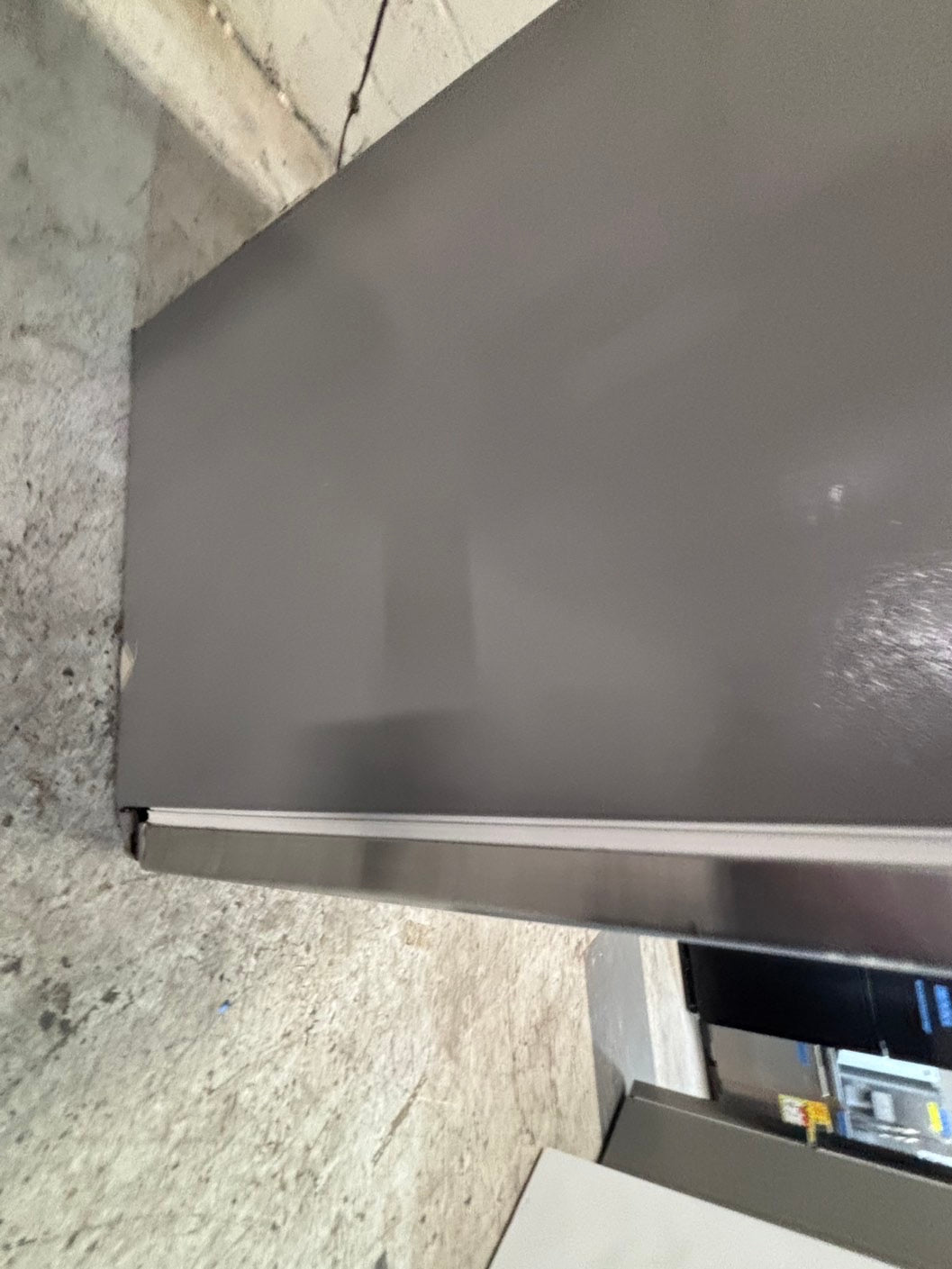>*36” x 69h GE side by side Refrigerator and freezer stainless steel w/ice water dispenser 36” #SBS36ZB