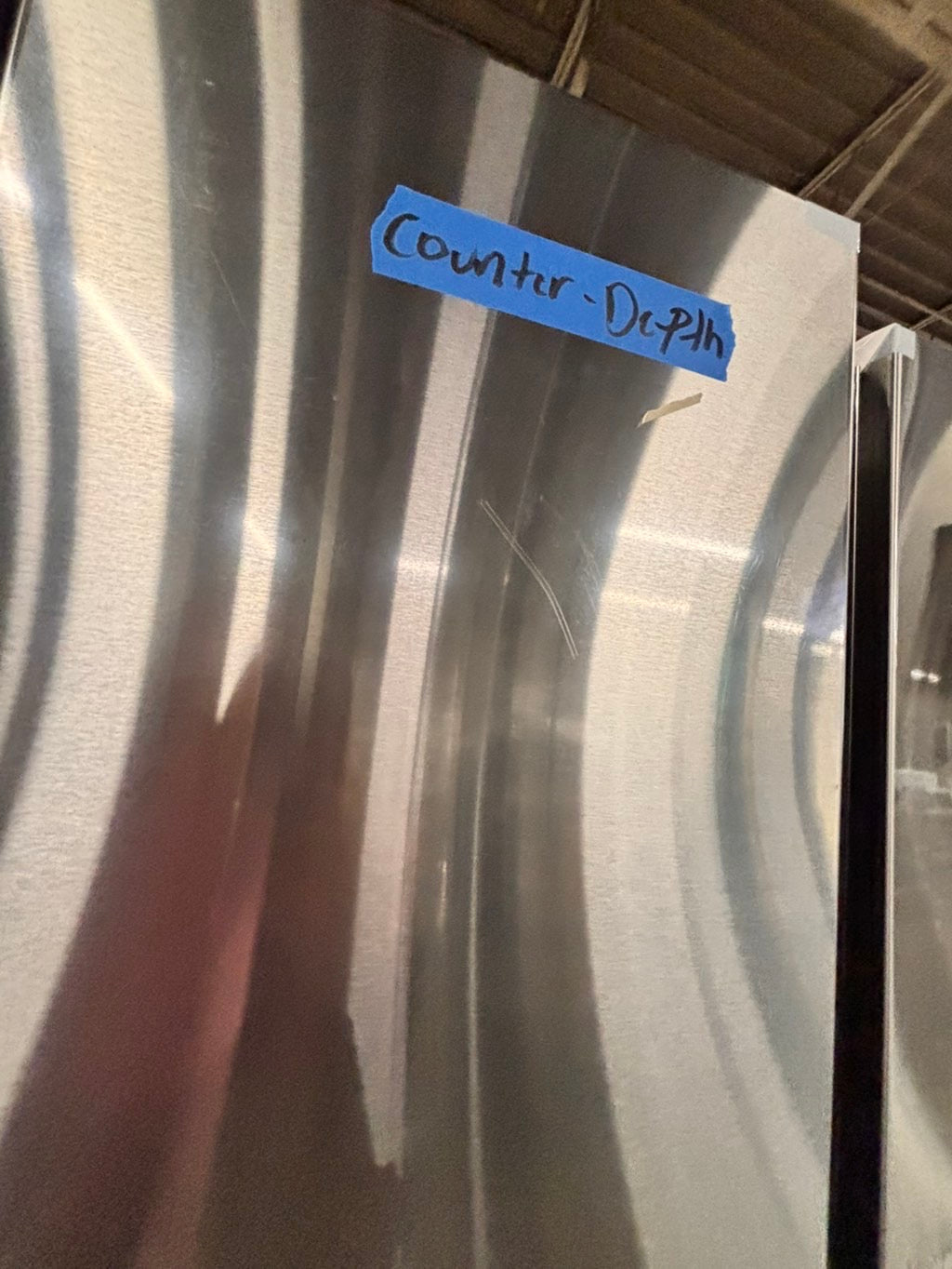 >special 🔥New open box (costumer return ) Counter Depth 4-Door French Door Refrigerator. A revolution in convenience and design, the concealed Beverage Center features both a water dispenser and ice maker 
#RFSZ51YB (Copy)