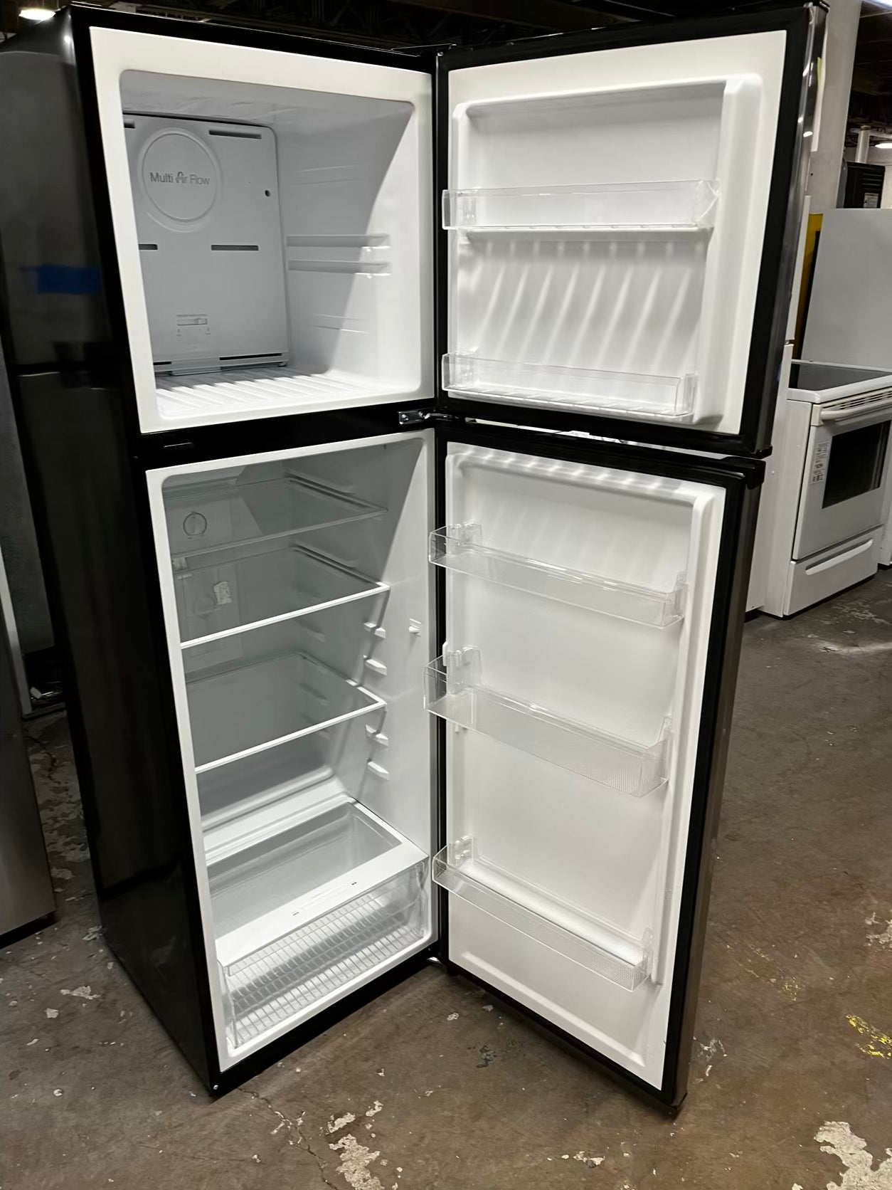 🎄Holiday Sale 🎁 Summit top freezer refrigerator stainless steel used refurbished 21” #RF93451B