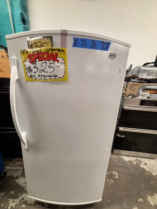 >special 💥maytag up-right freezer white Refurbished-used #RF67SHX