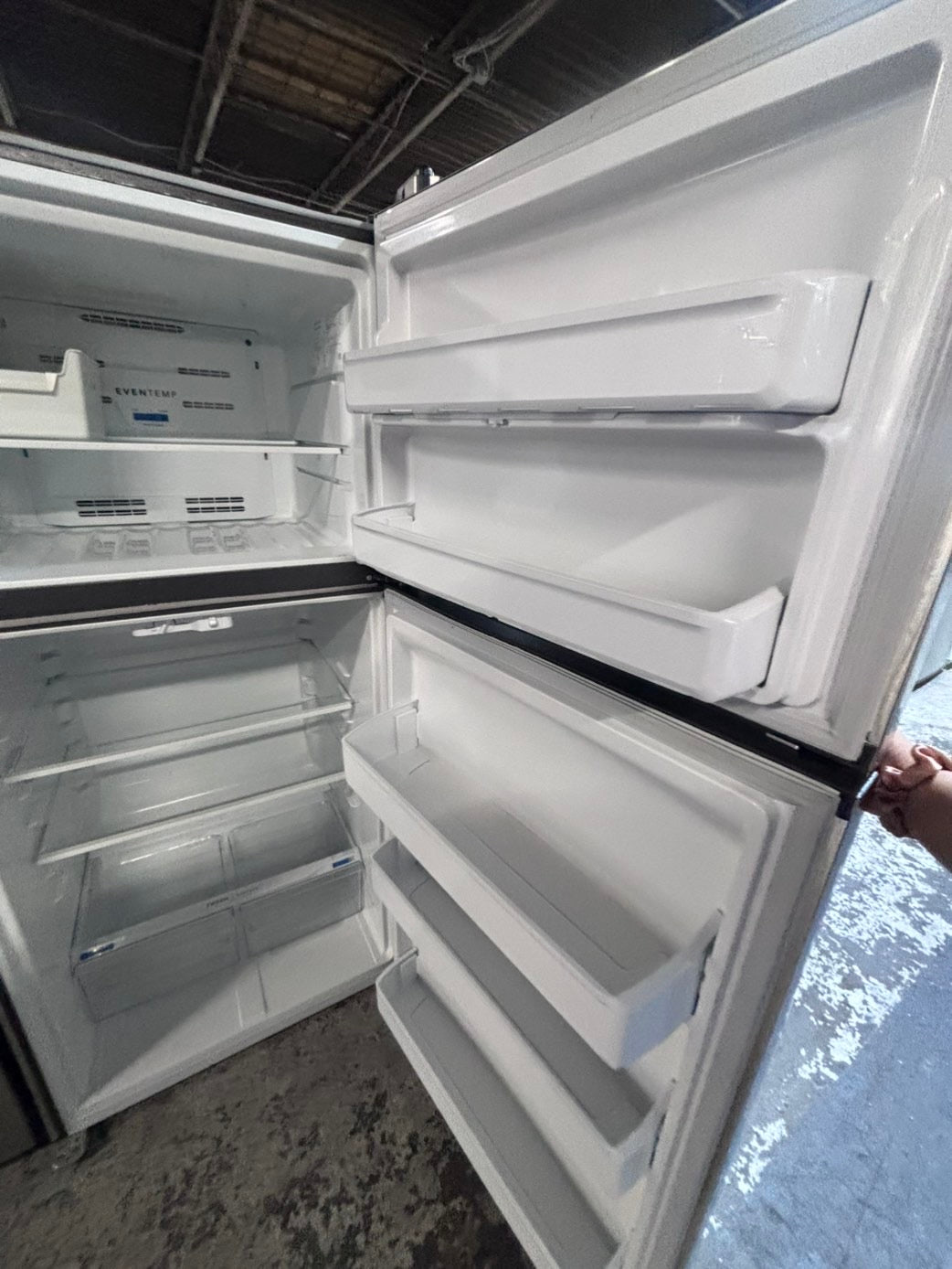 >*JULY 4th 🇺🇸sale🔥frigidaire  top freezer refrigerator stainless steel used-refurbished 30" #RFF719B