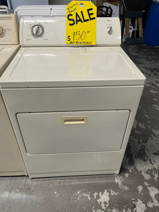 💥FLASH SALE⚡️Whirlpool Top load  electric 220v dryer side x side #DEL23B