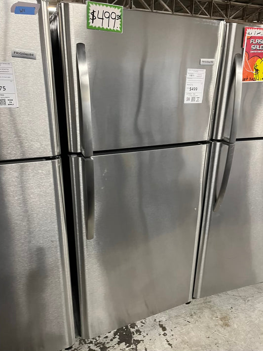 - Frigidaire Top freezer Refrigerator stainless steel 30" #RF207GB