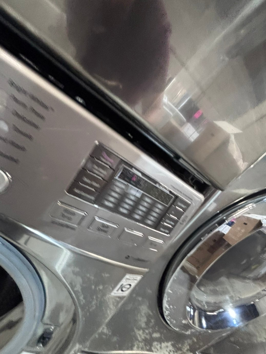 >*early July 4th special 🇺🇸LG washer & dryer set electric 220v front load stackable or side by side - sensor dry in gray  #WEDS22BSET