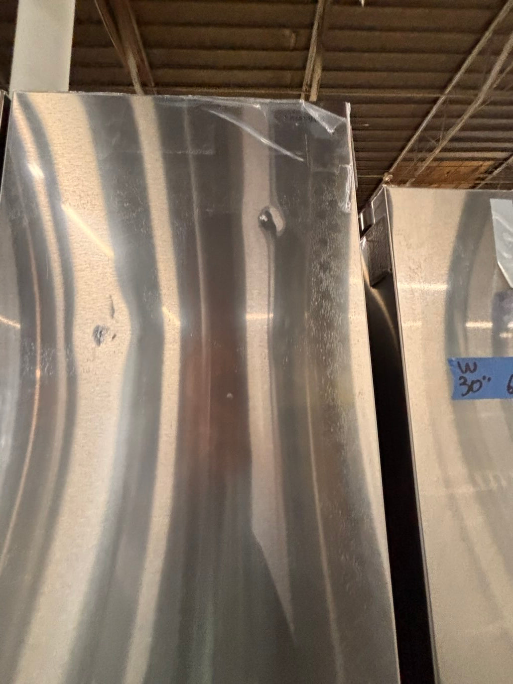 }}Samsung - 30” x 65.1/2 heigth x 30.1/5 depth. 22 cu. ft. 3-Door French Door Refrigerator w ice 🧊 maker inside - Stainless Steel #R22T5TPB