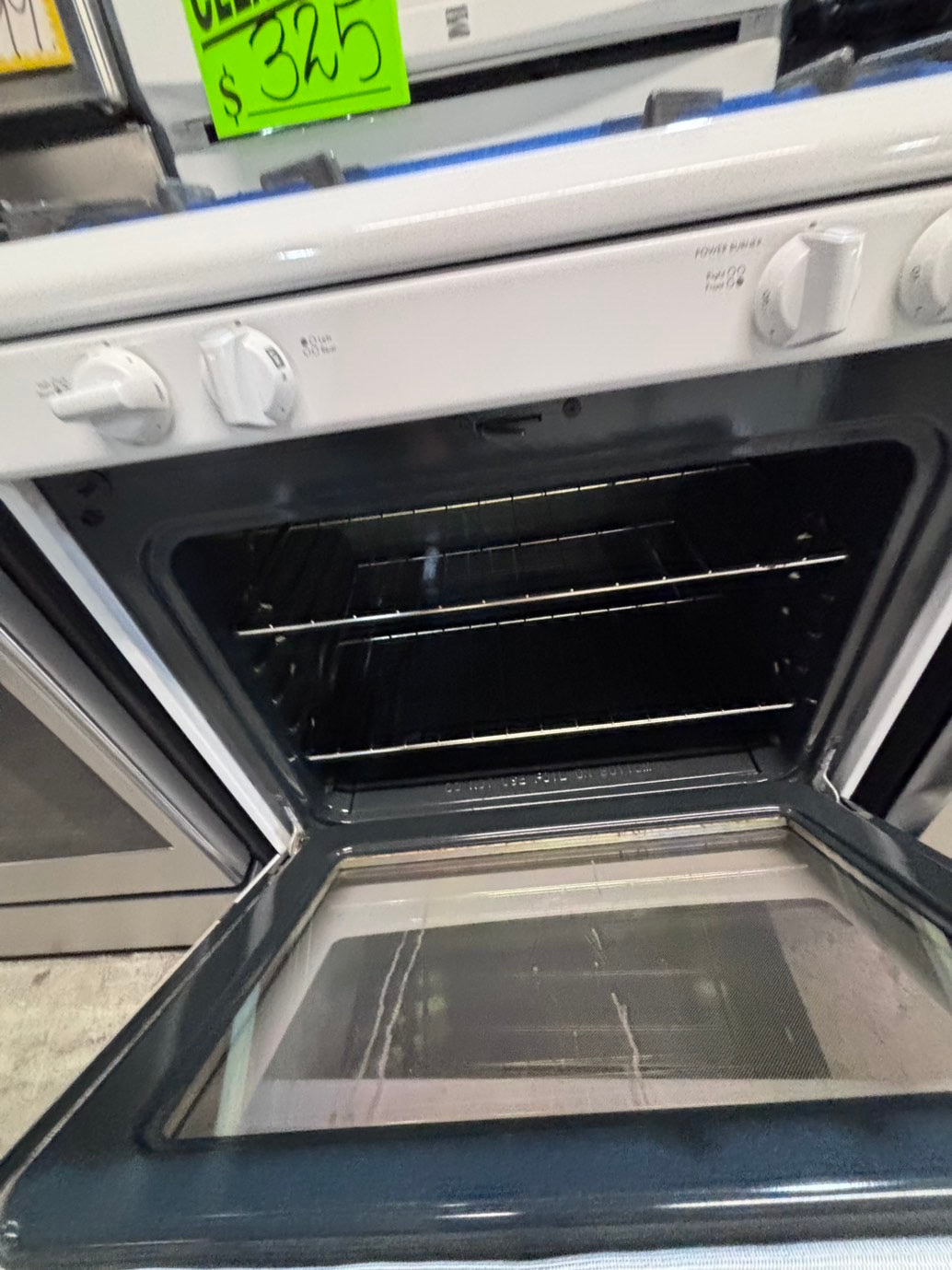 >*SALE🔥Kenmore Gas range 4 burner bake broil Hi/Lo self clean in  white used-Refurbished 30” #G17A2B