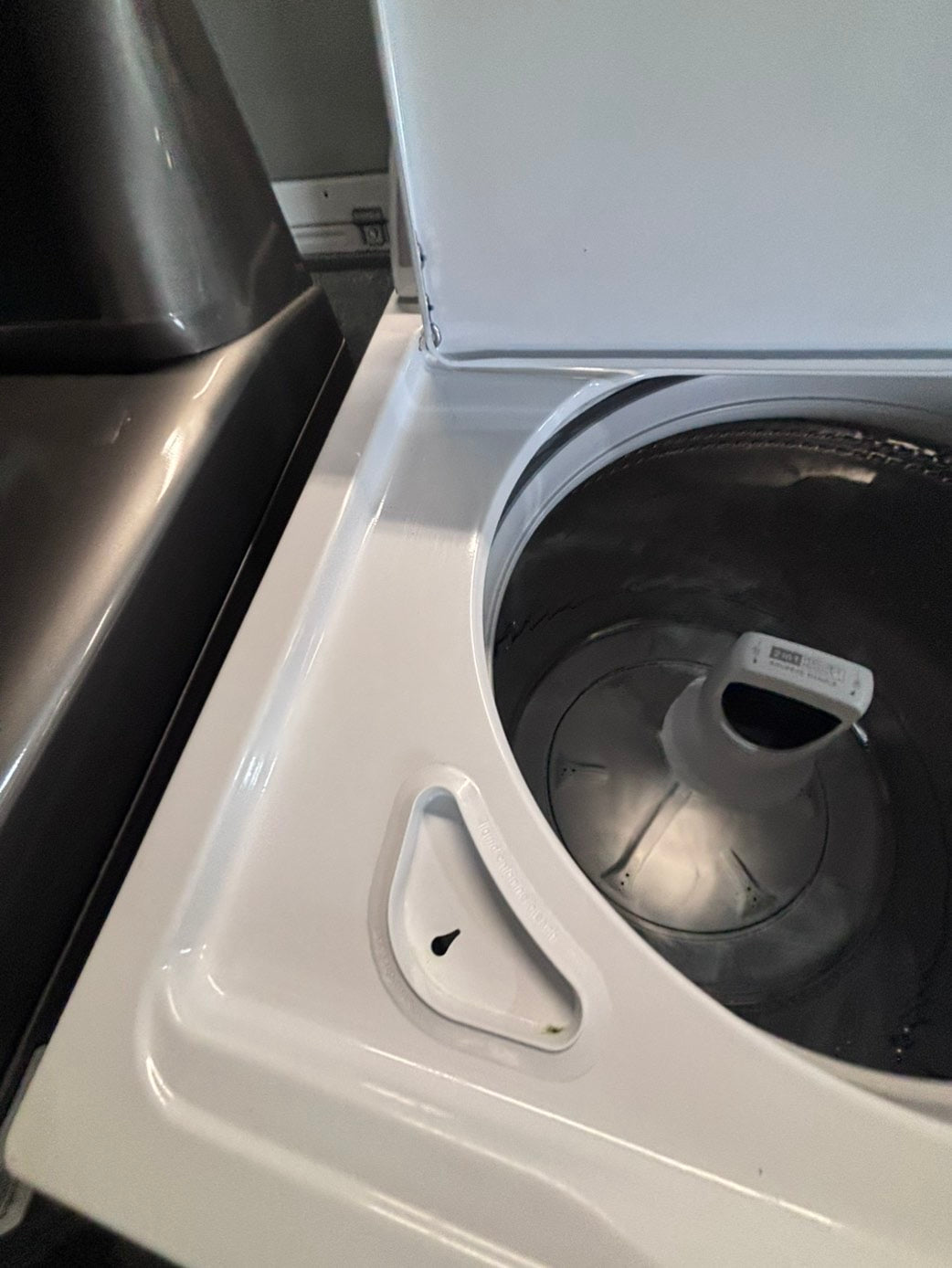 >*whirlpool top load washer large capacity with removable agitator  & electric dryer 220v  set top load side by side #MRM23YB