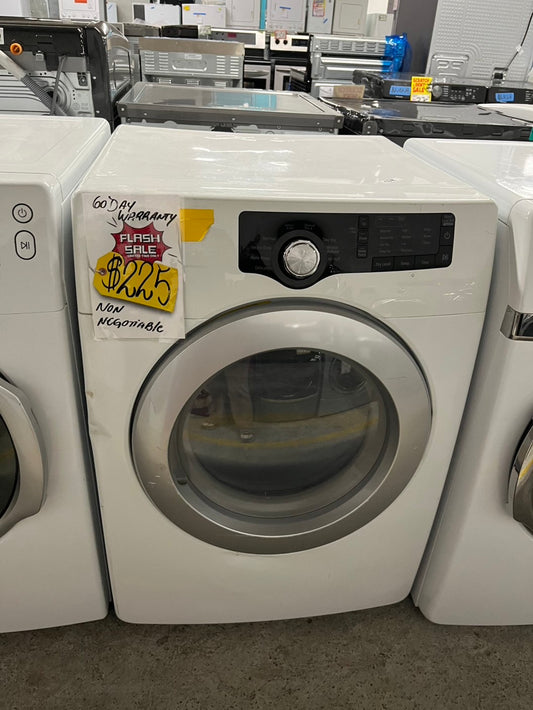 🔥Black Friday  sale‼️Samsung Sensor dry electric 220v dryer front load stainless steel drum 7.5cu.ft. large capacity  27"  white #EDSM1B