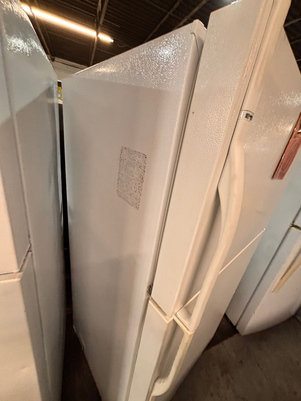 }}Clearance🔥 Kenmore 33” x65 1/2 height x 29depth Top freezer fridge white ,working 💯  with warranty ,used-refurbished #RTKW121B
